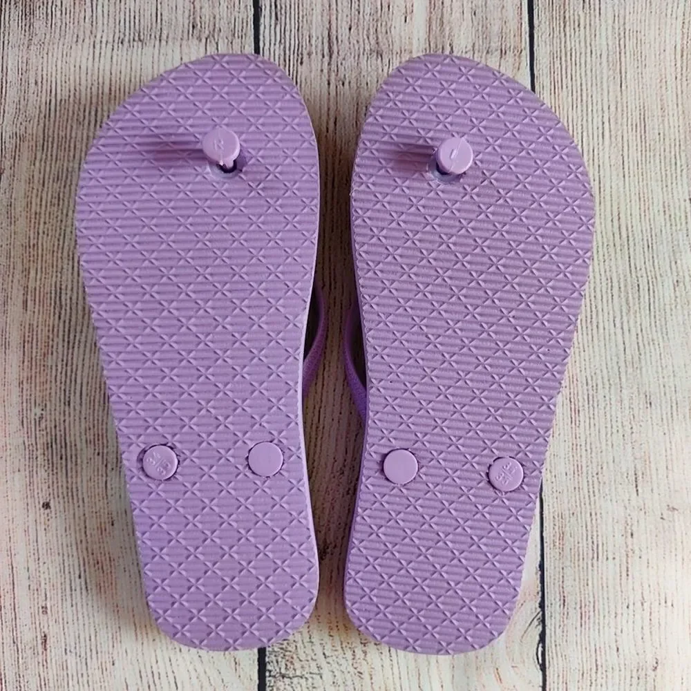 Disney Princess flip flop & reusable bag set